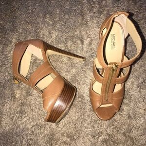 MK heel sandals